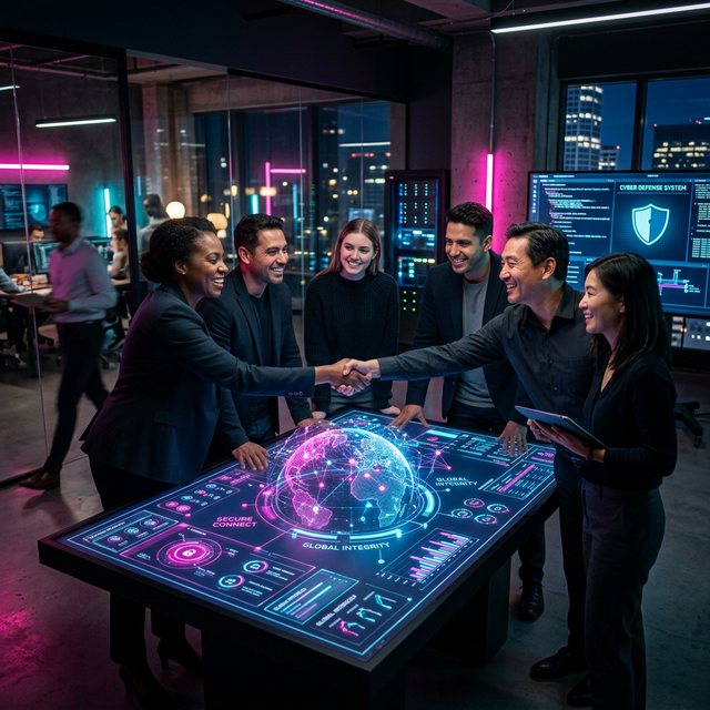 Server Room Background